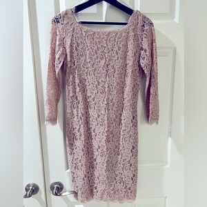 Diane Von Furstenberg Zarita Lace dress Sz 6 in nude